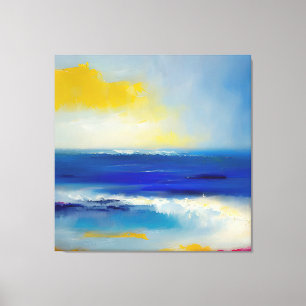 Abstract Sea 04 Canvas Print