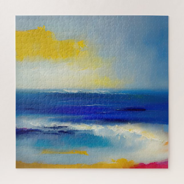 Abstract Sea 04 Jigsaw Puzzle (Vertical)