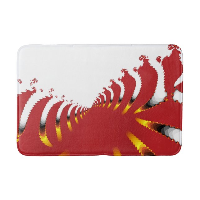 ABSTRACT SEA ANEMONE BATH MAT (Front)