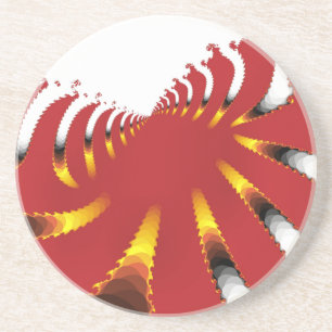 ABSTRACT SEA ANEMONE COASTER