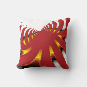 ABSTRACT SEA ANEMONE CUSHION