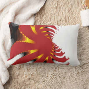 ABSTRACT SEA ANEMONE LUMBAR CUSHION