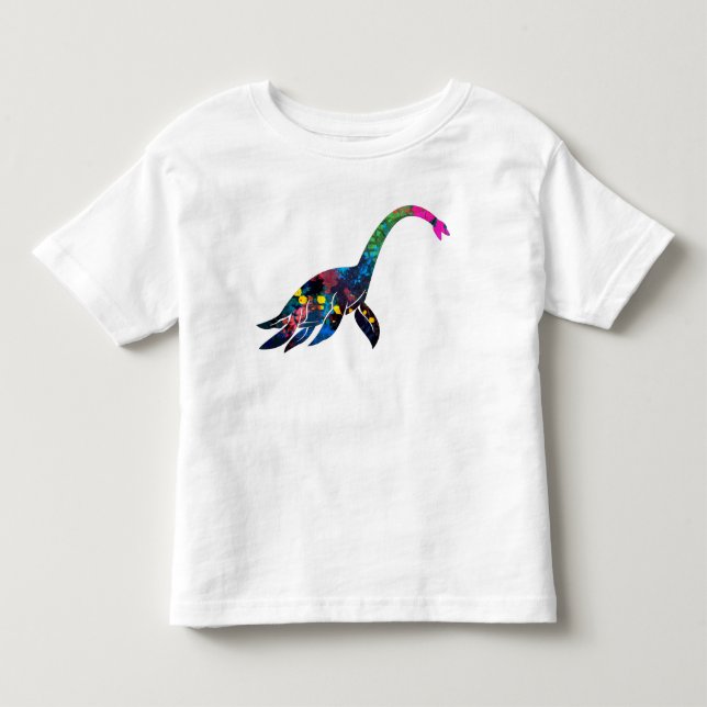 Abstract Sea Dino Baby Tee (Front)