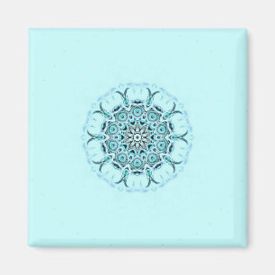 Abstract Sea foam magnet