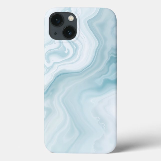 Abstract Sea Foam Rendering with Delicate Swirls  Case-Mate iPhone Case (Back)