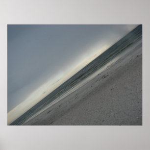 abstract sea poster