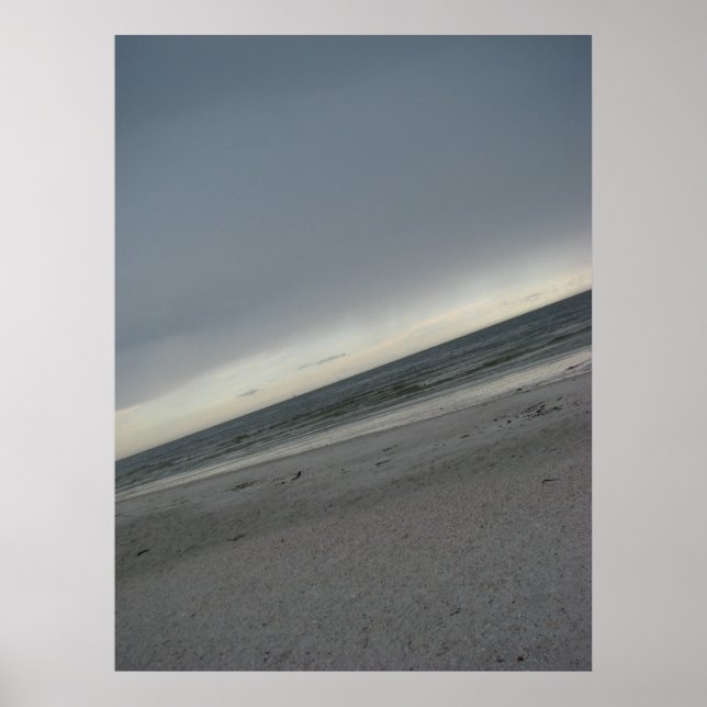 Abstract Sea Poster (Front)