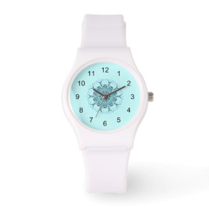 Abstract seafoam watch