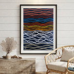 Abstract Seafront Painting by Alfred Fox Canvas Print<br><div class="desc">Canvas Print of Abstract Seafront Painting by Alfred Fox.</div>
