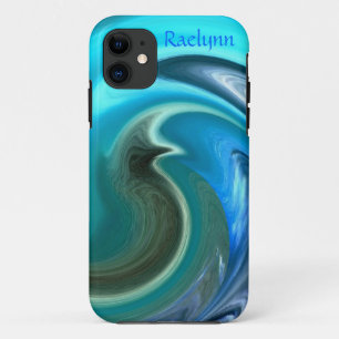 Abstract Seahorse iPhone 5 Case *Personalise*