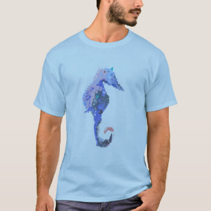Abstract Seahorse Shirt