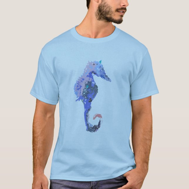 Abstract Seahorse Shirt (Front)