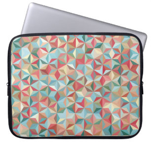 Abstract seamless background consisting of pastel laptop sleeve