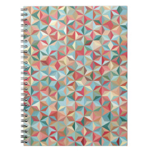 Abstract seamless background consisting of pastel notebook