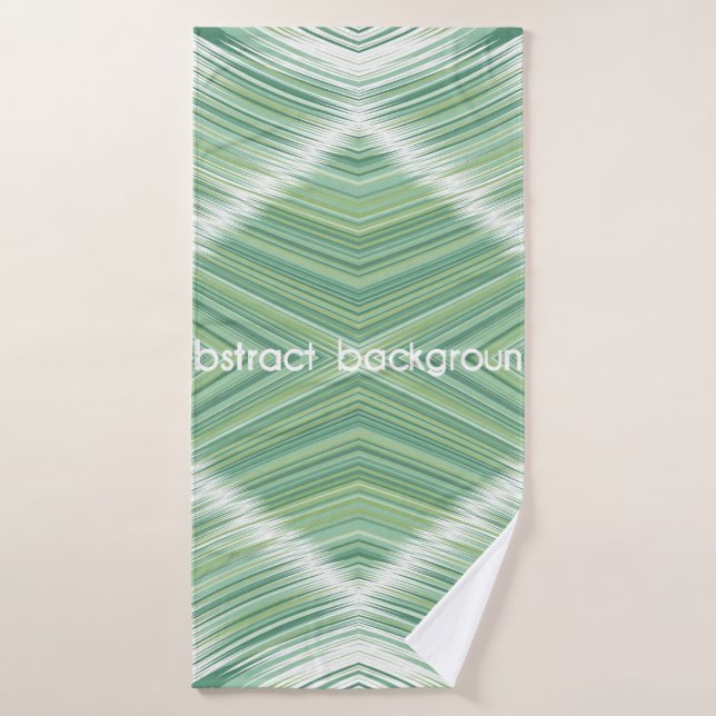 Abstract seamless background. Many wavy lines crea Bath Towel (Bath Towel)