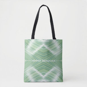 Abstract seamless background. Many wavy lines crea Tote Bag
