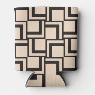 Abstract seamless geometric pattern can cooler