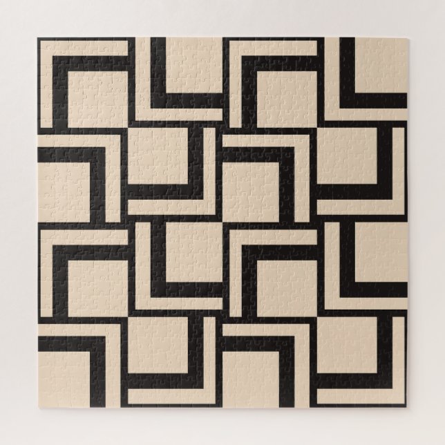 Abstract seamless geometric pattern jigsaw puzzle (Vertical)