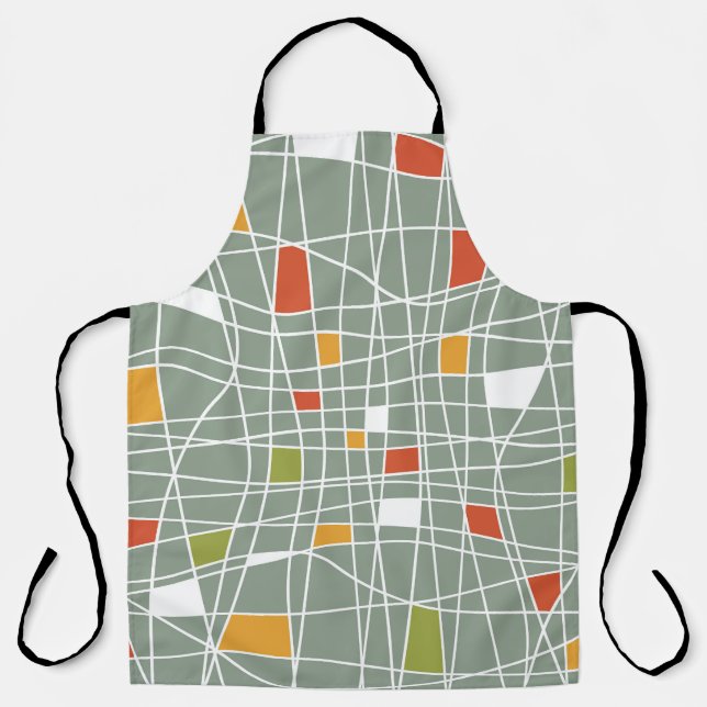 Abstract Seamless: Modern Pattern Design. Apron (Front)