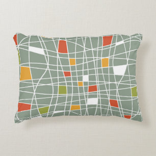 Abstract Seamless: Modern Pattern Design. Decorative Cushion