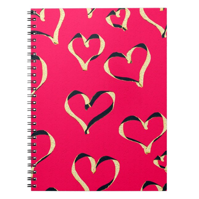 abstract seamless oriental background pattern colo notebook (Front)
