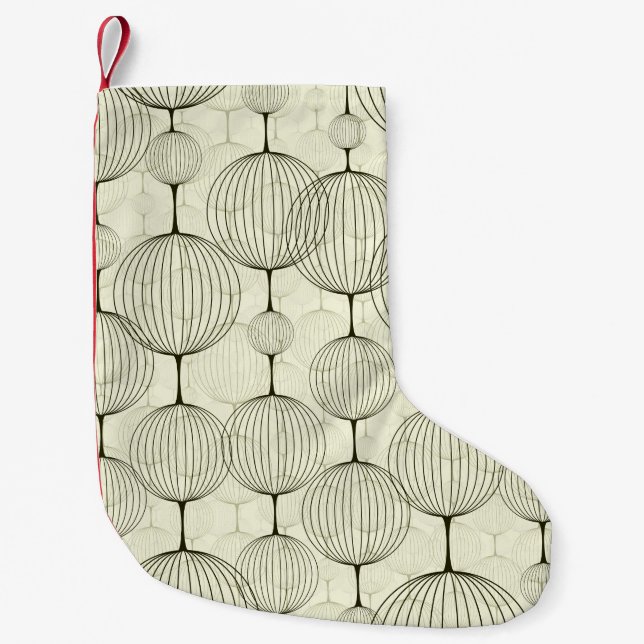 Abstract seamless pattern, background. Seamless pa Small Christmas Stocking (Front)