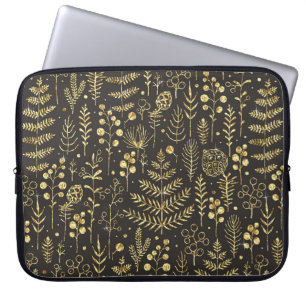 Abstract seamless pattern. Creative vintage backgr Laptop Sleeve