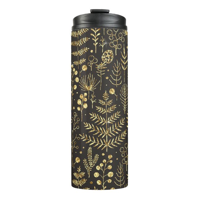 Abstract seamless pattern. Creative vintage backgr Thermal Tumbler (Front)