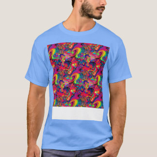 Abstract Seamless Pattern Geometric Lines Shapes G T-Shirt