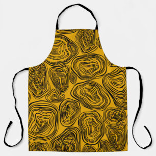 Abstract seamless pattern. graphic illustration. O Apron