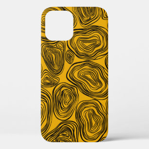 Abstract seamless pattern. graphic illustration. O iPhone 12 Case