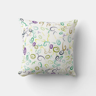 Abstract seamless pattern handmadeabstract, art, b cushion
