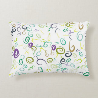 Abstract seamless pattern handmadeabstract, art, b decorative cushion