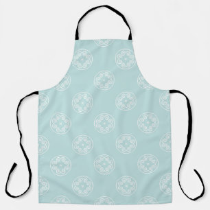Abstract seamless pattern of Powder Blue colour ba Apron
