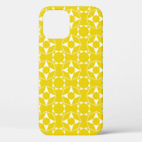 Abstract seamless pattern of Ripe Lemon yellow col