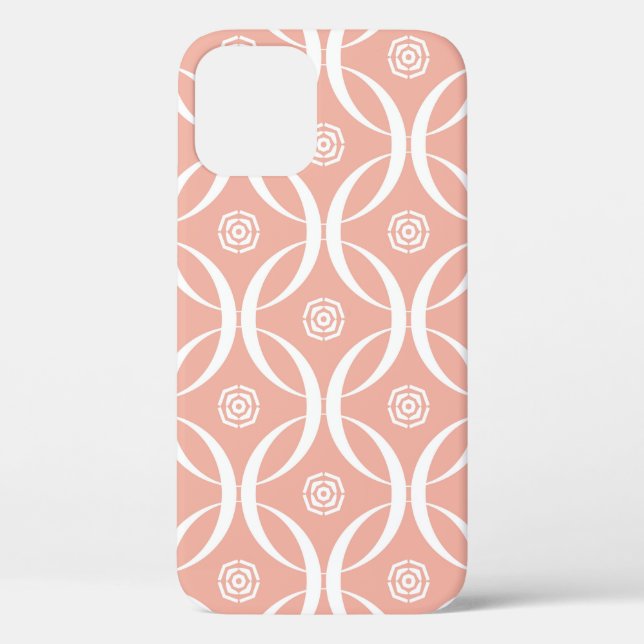 Abstract seamless pattern of Wax flower pink colou Case-Mate iPhone Case (Back)