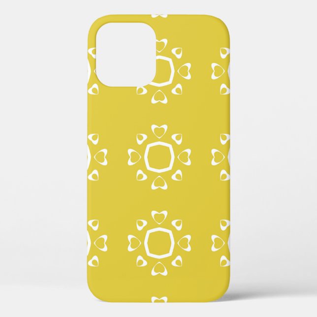 Abstract seamless pattern of yellow colour backgro Case-Mate iPhone case (Back)