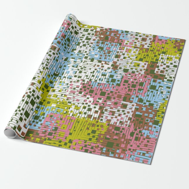 Abstract seamless pattern. Paints of the spring la Wrapping Paper (Unrolled)