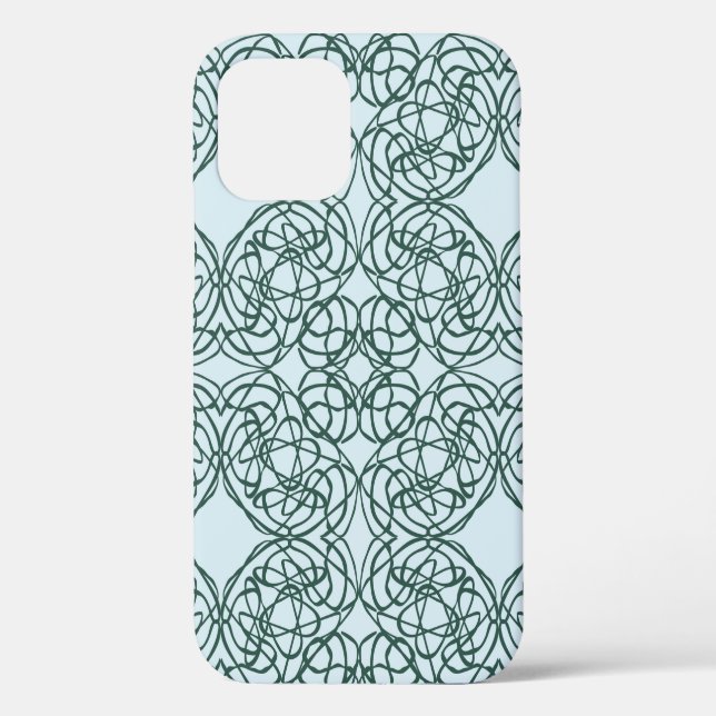 Abstract seamless pattern with city elements fraye Case-Mate iPhone case (Back)