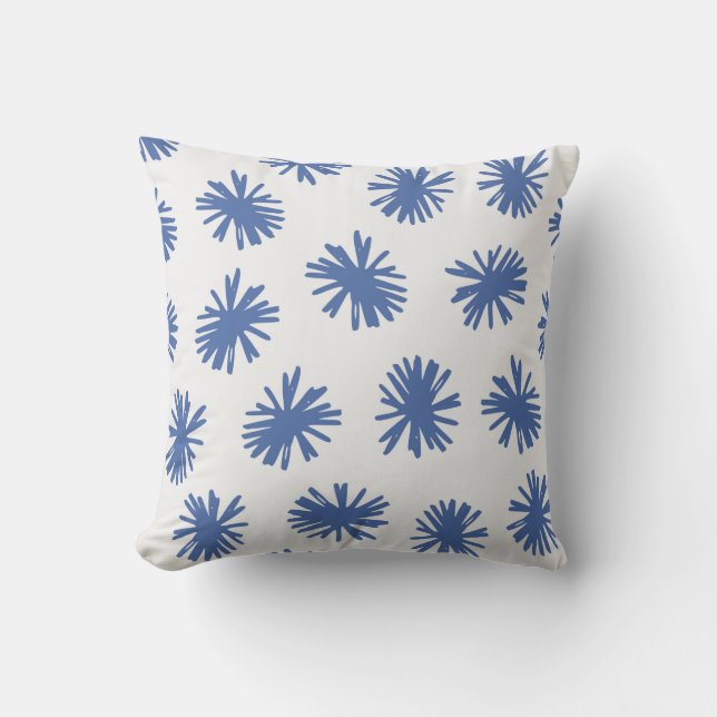 Abstract seamless pattern with hand drawn shapes i cushion (Front)