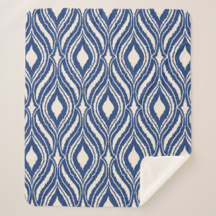 Abstract seamless pattern with Scribble effect. Mo Sherpa Blanket