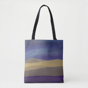 Abstract Seascape Fractured Dunes 15 Tote Bag