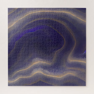Abstract Seascape Fractured Waves 03 Jigsaw Puzzle