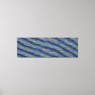 Abstract Seascape Fractured Waves 08 Canvas Print