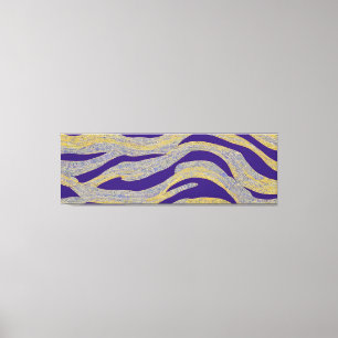 Abstract Seascape Fractured Waves 13 Canvas Print