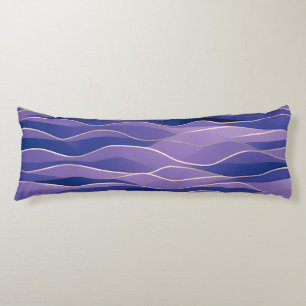 Abstract Seascape Fractured Waves 26 Body Cushion