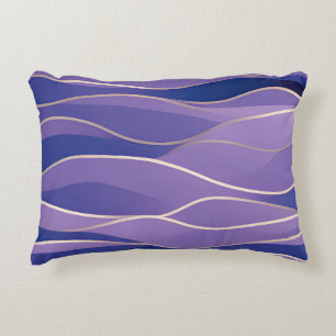 Abstract Seascape Fractured Waves 26 Decorative Cushion