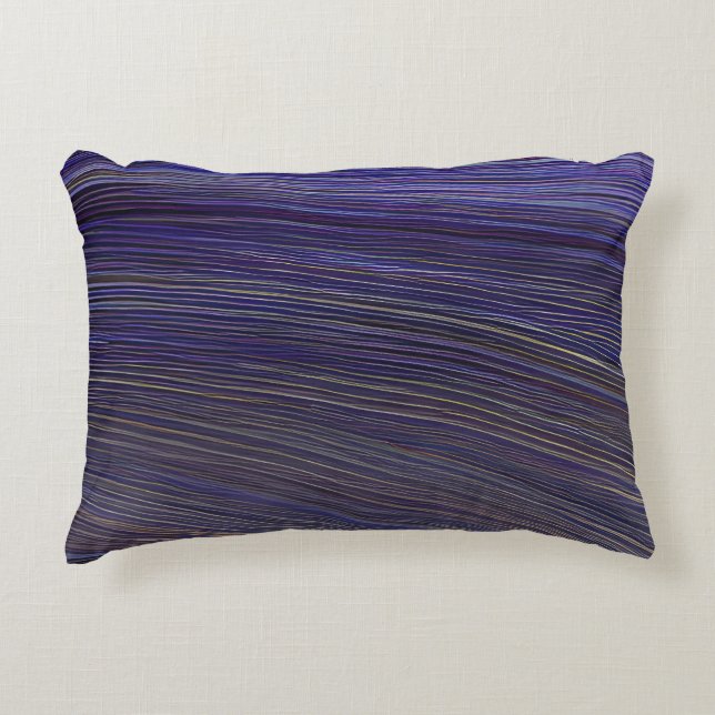 Abstract Seascape Fractured Waves 31 Decorative Cushion (Front)