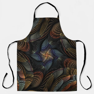 Abstract Seashells Apron