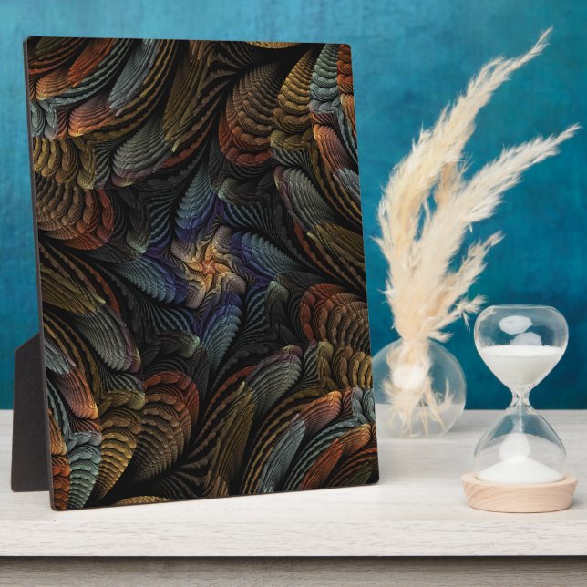 Abstract Seashells Plaque (Side)